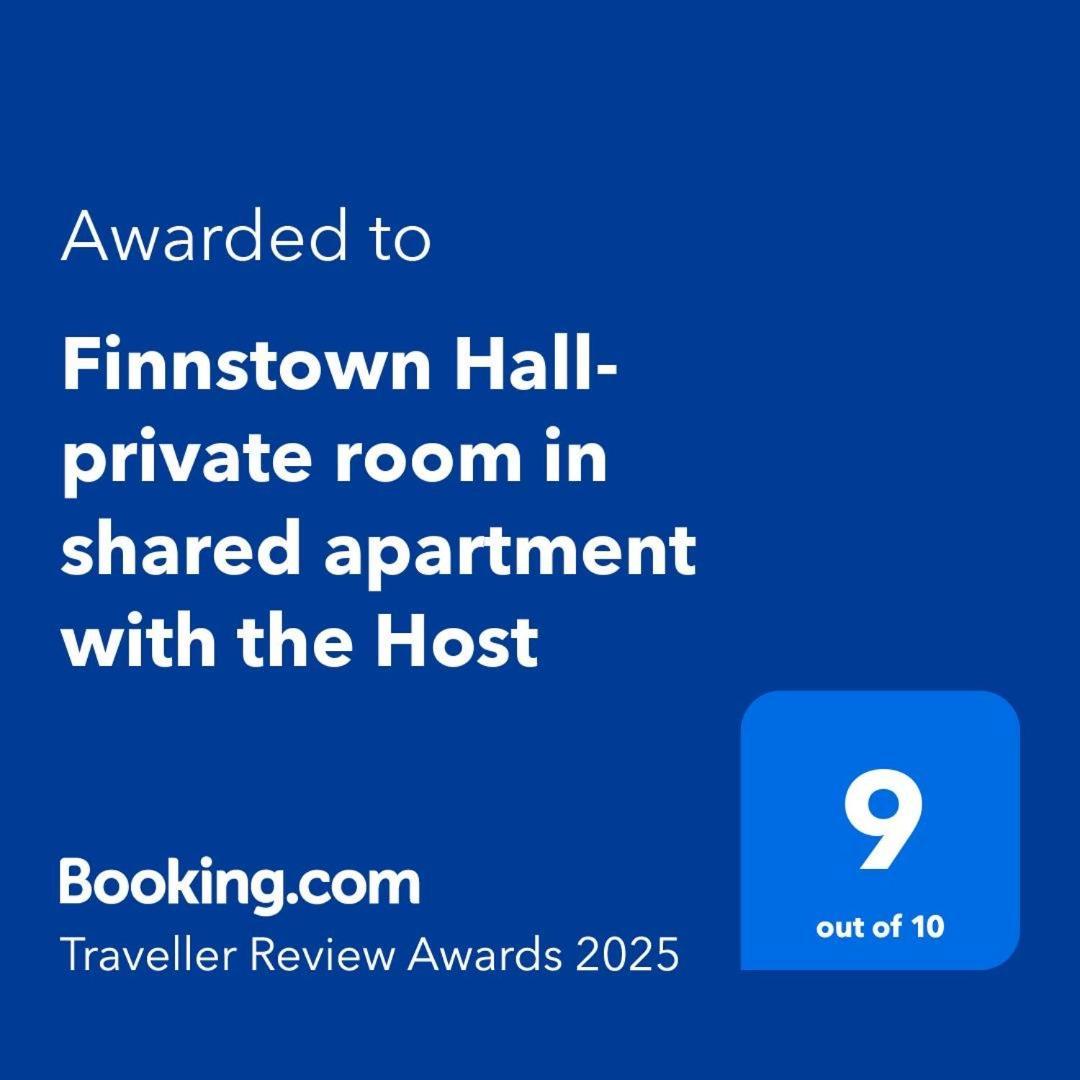 Finnstown Hall- Private Room In Shared Apartment With The Host دبلن المظهر الخارجي الصورة
